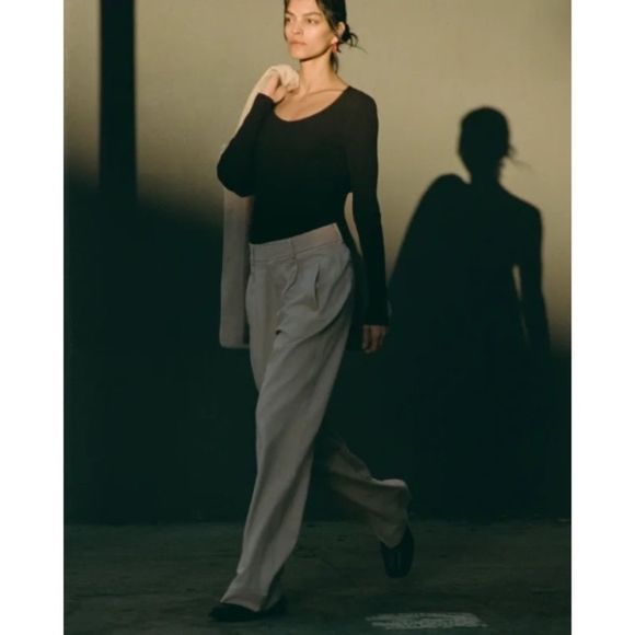 EVERLANE The Way-High Drape Pant 6S NWT - Picture 11 of 16